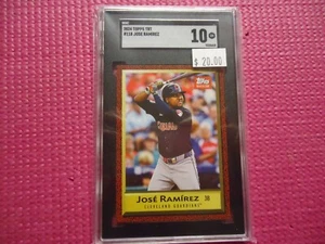 2024 TOPPS TBT JOSE RAMIREZ #118 SGC GRADED 10 - Picture 1 of 2