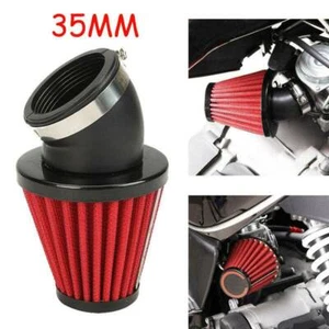 Filtro de aire 35 mm 45 ° para 150cc-250cc Street Dirt Bike motocicleta scooter ATV - Imagen 1 de 12