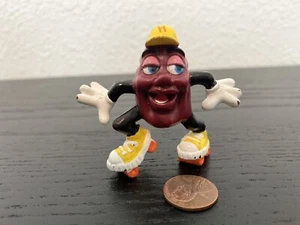 RARE Vintage 1988 Applause California Raisin Roller Skates Skater PVC Figure - Imagen 1 de 12