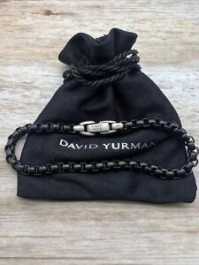 David Yurman 5mm Box chain Bracelet, 8,5 inches