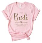 Team Bride Personalised Name Gold Bachelorette Hen Do Bridal Party T-Shirts
