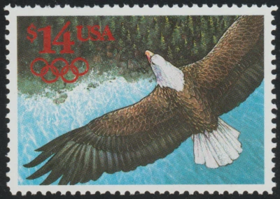 US 1991 SC# 2542 - Eagle in flight - M-NH Lot # 435  - Image 1 of 2