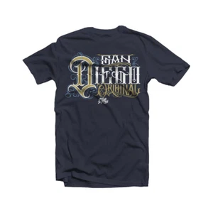 Dyse One "Fancy" Short Sleeve Tee (Navy Blue) Graphic T-Shirt - Picture 1 of 2