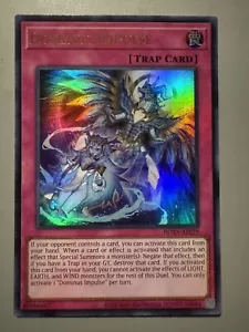 YUGIOH DOMINUS IMPULSE ASIA EDIZIONE INGLESE ROTA-AE079 ULTRA RARA - Foto 1 di 3