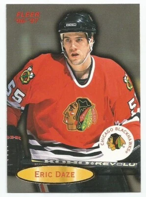 ERIC DAZE 1996-97 FLEER CARD NM-MT CONDITION - Image 1 of 2