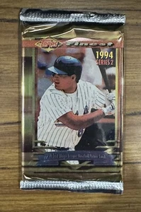 1994 Topps Finest Baseball Series 2 Sealed Pack GRIFFEY BONDS MARTINEZ RC - Picture 1 of 1