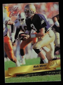1993 Wild Card #P24 Rick Mirer - NM - Picture 1 of 2