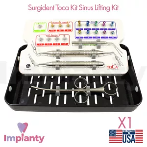 Kit dental TOCA plástico acero inoxidable cristal aproximación técnica de elevación - Imagen 1 de 3