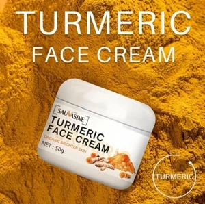 Turmeric Face Cream For Women and Man, 50g Brightening & Pore Refinement Lotion - Picture 1 of 8