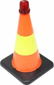 Sicherheit temporär blinkender Verkehrskegel (1er Pack) - FL-87010 - Bild 1 von 5