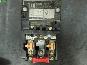 SQUARE D STARTER 8536SC0-3 FORM: C5X4 NEMA 1 600V 30A 3-PHASIG 10PS 3-POLIG - Bild 1 von 7