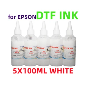 500 ml tinta blanca de recarga directa a película DTF para XP-15000 ET-8550 ET-8500 - Imagen 1 de 2