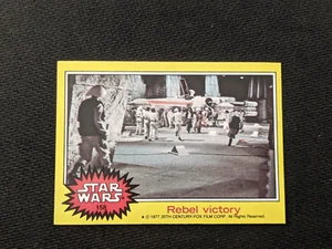 1977 Star Wars Series 3 Rebel Victory Card #158 - Picture 1 of 5
