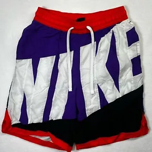 Nike Graphic Retro Spellout Logo Throwback Basketball Mens L 90s Y2K Cool 1669 - Picture 1 of 6