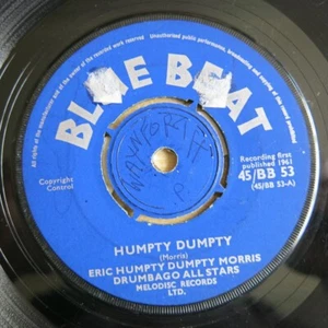 ERIC MORRIS Humpty Dumpty / Corn Bread And Butter UK 7" Blue Beat Records 1961 - Picture 1 of 2