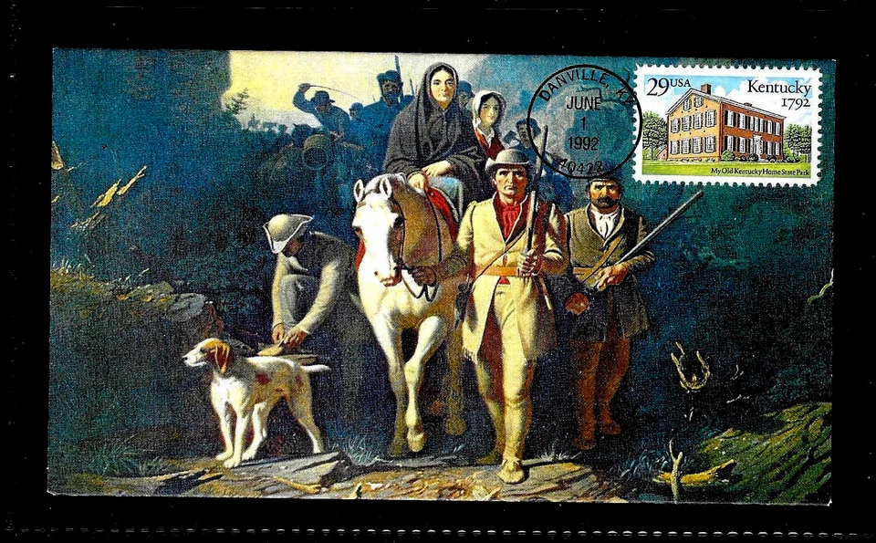 2636 22c Stamp (1992) THE 200TH YEAR OF KENTUCKY STATEHOOD FDC BY KMC LASER - Image 1 of 1