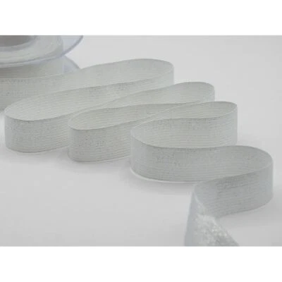 FURLANIS Nastro SMILE Luminoso 25 mm x 20 mt Colore 101 ARGENTO 1BR9 - Immagine 1 di 2