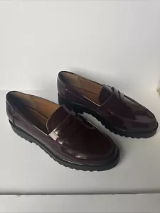 Mia Amore Women’s Hali Lug Sole Chunky Lugged Loafers Size 9.5 NIB - Picture 1 of 9