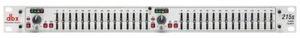 DBX pro 215S Dual Channel 15-Band Equalizer Front Panel Bypass Switch - Picture 1 of 3
