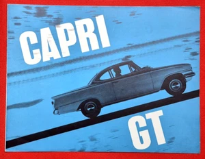 1963 FORD CAPRI GT 1500 Sales Brochure - Near Mint Condition! - Picture 1 of 4