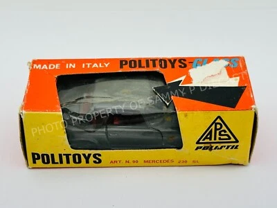 Politoys Glass Italia 1:43 MERCEDES BENZ 230 SL Gris ¡NUEVO EN CAJA!! Foto 1 de 4