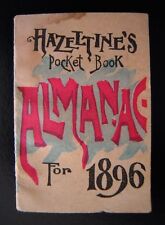 Hazeltine's Pocket Book Almanac for 1896