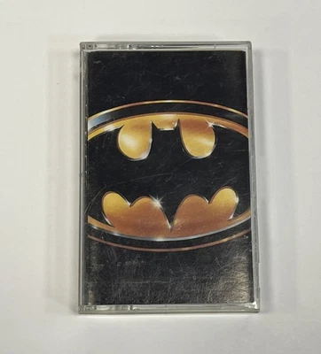 Batman Original Motion Picture Soundtrack Cassette Tape 1989 Warner Bros Movie - Image 1 of 4