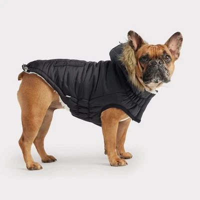 GF PET - ELASTO-FIT Parka Urbana con Capucha Chaquetas PERRO, Abrigos PERRO (Negro, Mediano) Foto 1 de 4