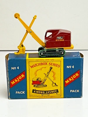 Matchbox Major Pack No. 4 Rushton Bucyrus Excavator with Orignal Box - Image 1 of 4