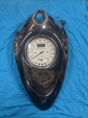 2004 Yamaha Roadstar Xv1700a Midnight Cluster Speedometer - Image 1 of 4