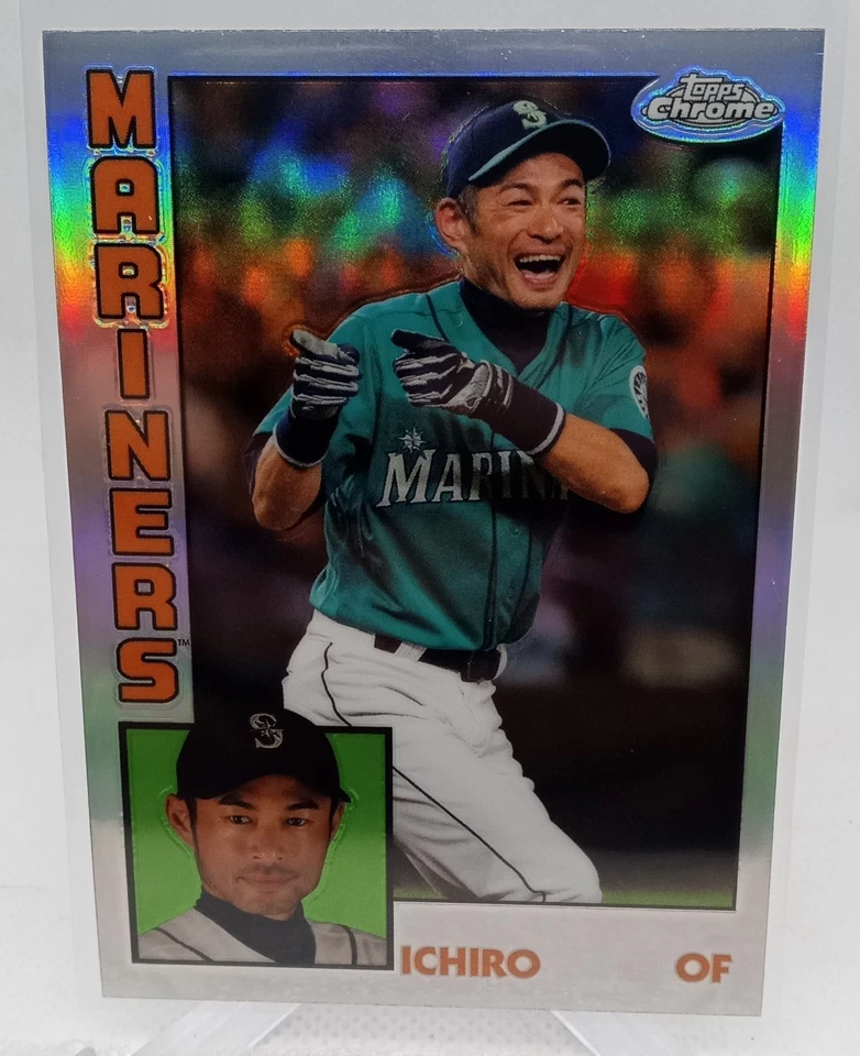 2019 Topps Chrome - 1984 Topps Ichiro Suzuki #84TC-14 Refractor - Image 1 of 1