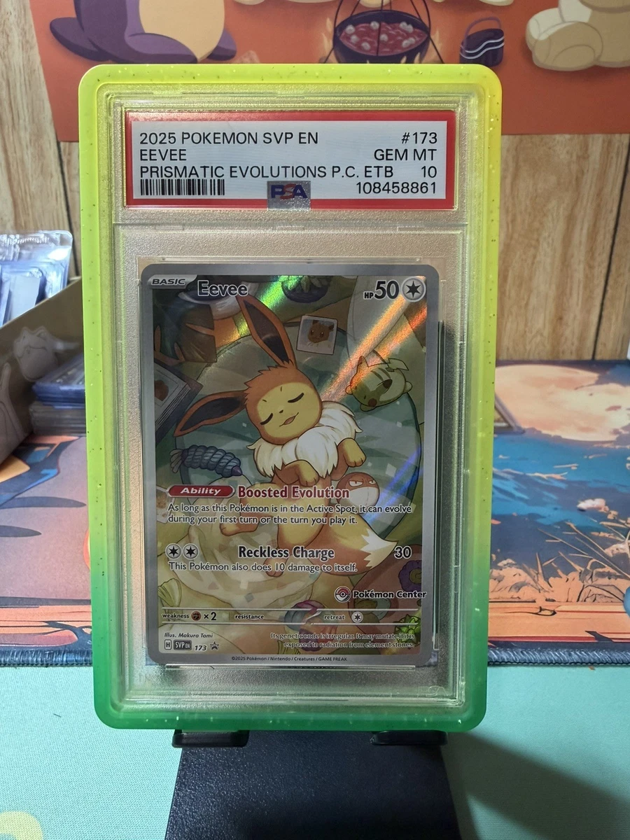 PSA10】海外版イーブイ プリズマティックエボリューションズ 予約商品