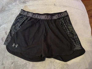 Under Armour Play Up 2.0 Women's Shorts - Black Medium - Picture 1 of 4