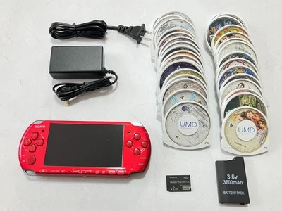 Sony PSP-3000 Console with battery＋charger＋memory stick＋random 3 games - Image 1 of 4