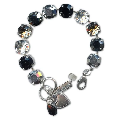 Pulsera de Mariana Mujer Fab Diamante Negro y Cristales de Swarovski Jet Foto 1 de 4