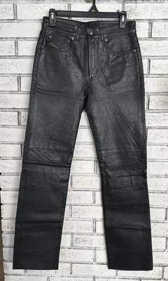 Pantalones Diesel Industry 100 % cuero talla 27 Foto 1 de 4