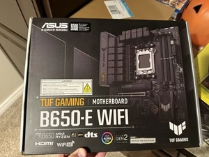 ASUS TUF Gaming B650-E WiFi AMD AM5 ATX Motherboard DDR5 (Brand New + Sealed) - Bild 1 von 1