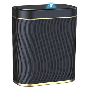 Bathroom Small Trash Can with Automatic Touchless Lid 2.6 Gallon Smart Garbag - Picture 1 of 6