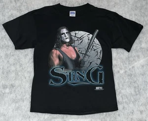 WCW Sting Vintage 1990's Crow Bat NWO T-Shirt Size Men's XL Wrestling - Picture 1 of 9