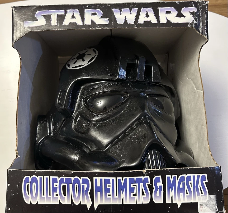 Máscara capacete Star Wars Tie Fighter Don Post série 1997 - Imagem 1 de 4