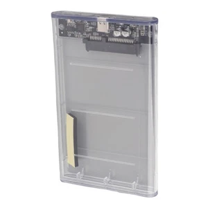 Mobile Hard Disk Box Type-C 2.5In Serial Port Transparent Ssd Hdd Mechanic AM - Afbeelding 1 van 22