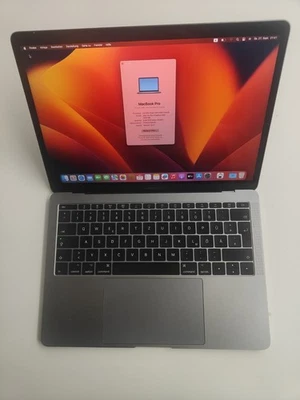 Apple MacBook Pro 13" 2017 i5 2,3GHz 8GB 256GB SSD Grau – voll funktionsfähig - Bild 1 von 4