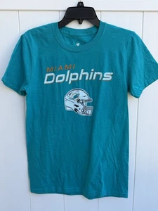 T-shirt manica corta Fanatics NFL Miami Dolphins Teal piccola - Foto 1 di 4