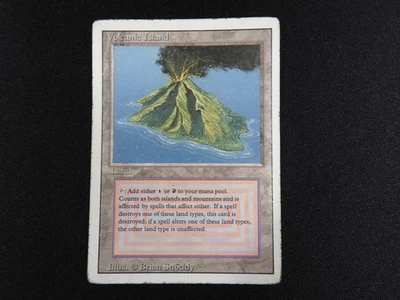 Volcanic Island HP/POOR [Revised Edition] Mtg Magic Free Tracking! - Image 1 of 4