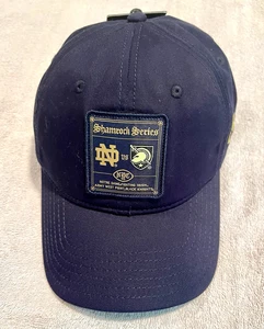 NOTRE DAME IRISH HAT SHAMROCK SERIES 2024 UNDER ARMOUR CAP NY YANKEES FOOTBALL - Picture 1 of 5