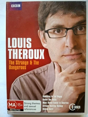 Louis Theroux The Strange & Dangerous [3 DVD Set] Region 4, FREE Next Day Post - Image 1 of 4