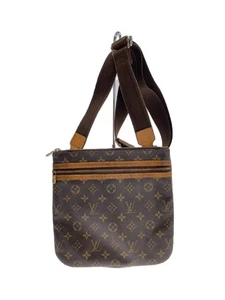 Bolso de Hombro LOUIS VUITTON Pochette Bosphol_Lona Monograma_BRW PVC Marrón Usado - Imagen 1 de 9