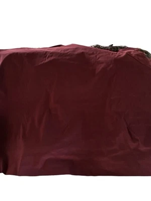 55X46 Red Velvet Like Fabric For Costumes & Décor - Image 1 of 4
