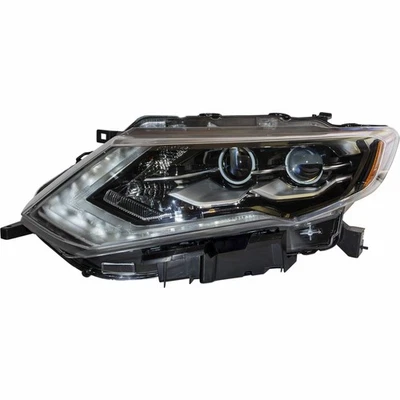Fits 2017-2018 Rogue Headlight LED Left 260606FL6A NI2502256 Aftermarket - Imagem 1 de 4
