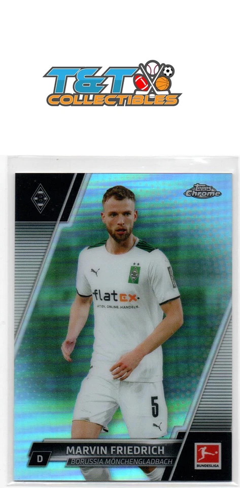 2021-22 Topps Chrome Bundesliga Refractor #14 Marvin Friedrich 91 - Image 1 of 1